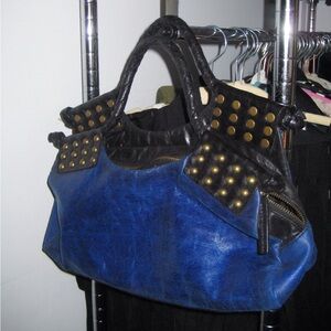 Studded Vegan Leather Bag